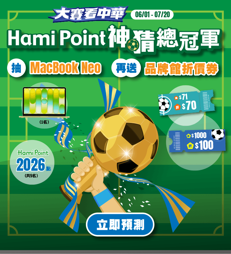Hami Point 神猜總冠軍 Banner